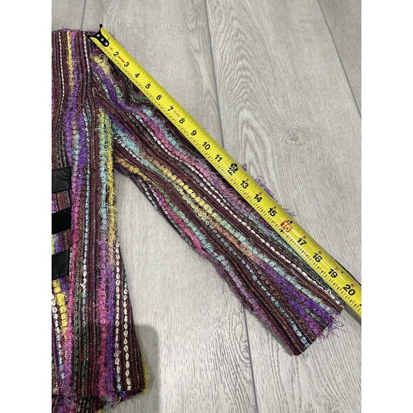 Kelly Wearstler Wearable Art Blazer Lambskin Accent Boucle | Multicolor | Size 0 - Picture 14 of 15